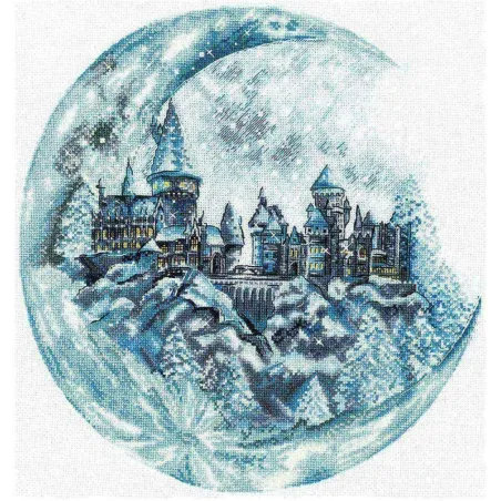 Kit de point de croix "Château de la Lune" SANL-17