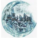 Cross stitch kit "Moon castle" SANL-17
