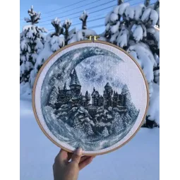 Cross stitch kit "Moon castle" SANL-17