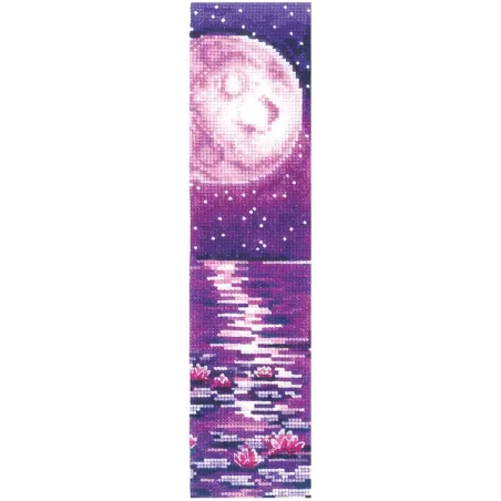 Marque-pages. Lune violette SANZ-57