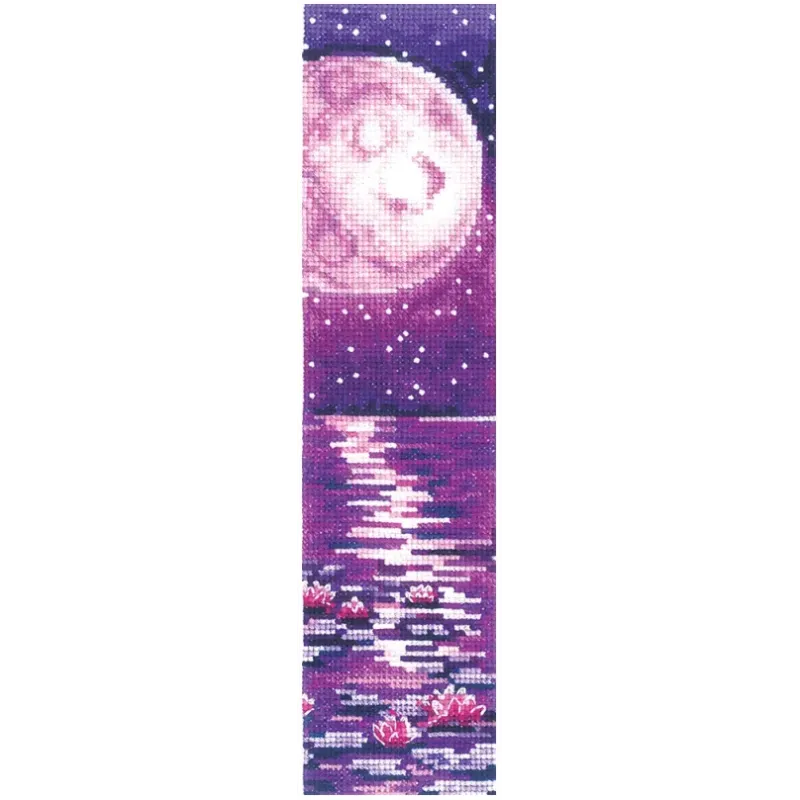 Marque-pages. Lune violette SANZ-57