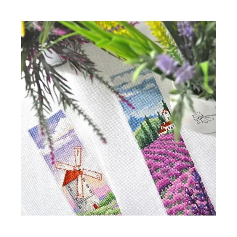 Lesezeichen. Lavendel-Morgen SANZ-55