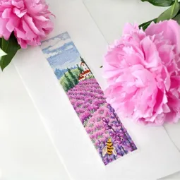 Marque-page. Champs de lavande SANZ-54