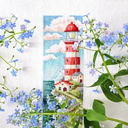 Lesezeichen. Weg zum Leuchtturm SANZ-50