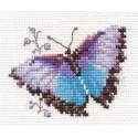 Papillons colorés - Bleu S0-149