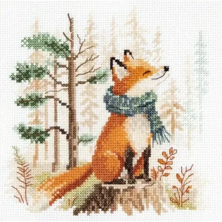 Набор для вышивания крестом "Сказки леса. Лиса" S0-243