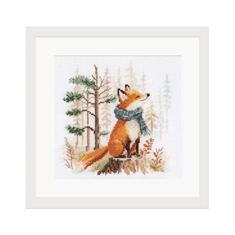 Kit de point de croix "Contes de la forêt. Renard" S0-243