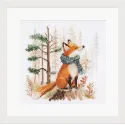 Kit de point de croix "Contes de la forêt. Renard" S0-243