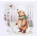 Набор для вышивания крестиком "Сказки леса. Пришла весна" S0-241