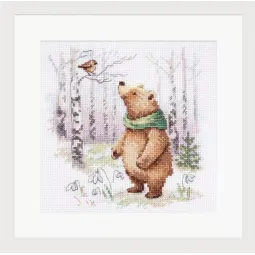 Kreuzstich-Set "Märchen des Waldes. Der Frühling ist gekommen" S0-241