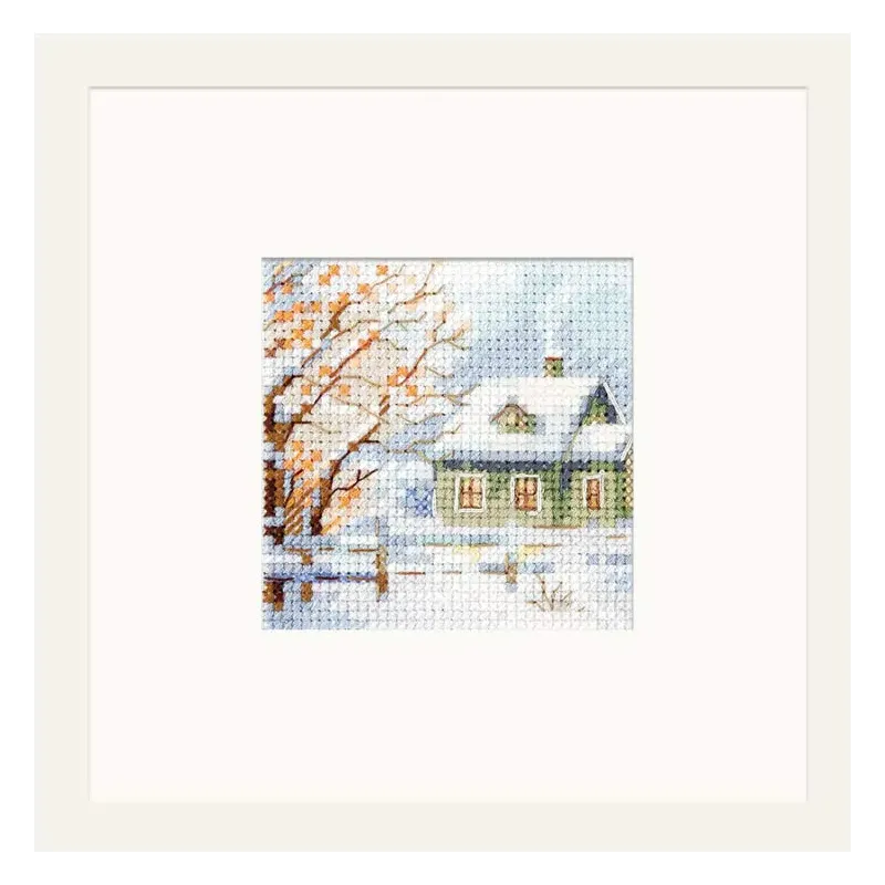 Kreuzstich-Set "Der Winter kam. Schneereich" S0-240