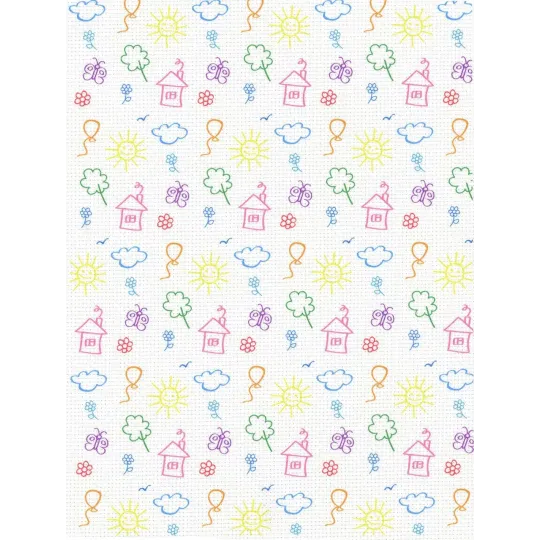 Дизайнерская канва Aida 14 30x40 см SKD14-118