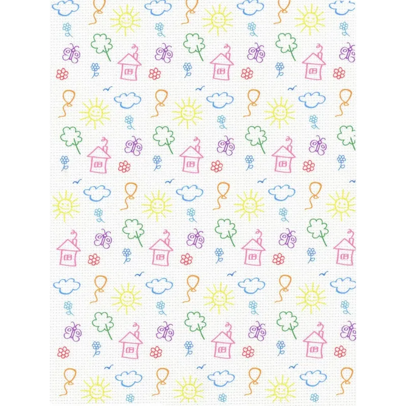 Дизайнерская канва Aida 14 30x40 см SKD14-118