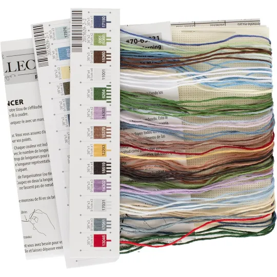 Набор для вышивания крестом Petite Gold Collection Lakeside Morning D70-65231