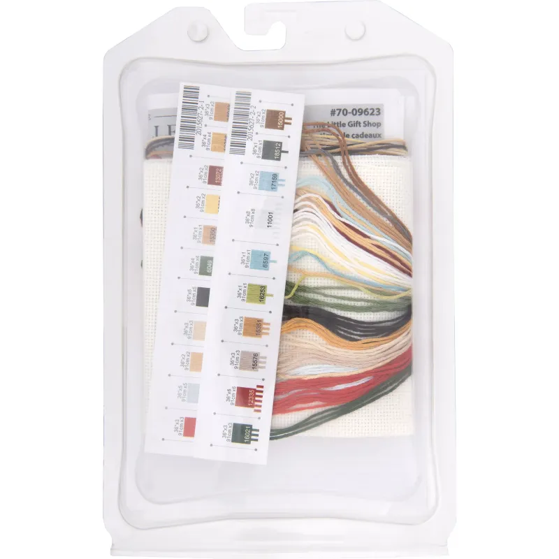Kit de point de croix compté Petite Gold La petite boutique D70-09623