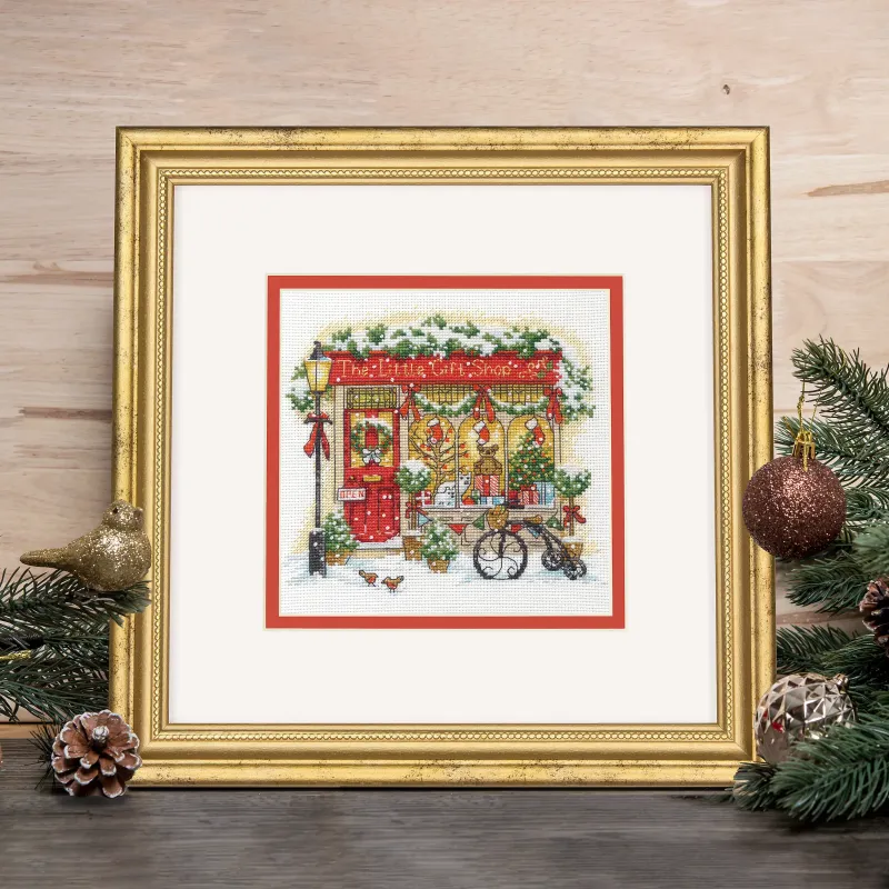 Gold Petite Gezählter Kreuzstichpackung The little Gift Shop D70-09623