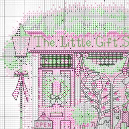 Gold Petite kryželiu siuvinėjimo rinkinys The little Gift Shop D70-09623