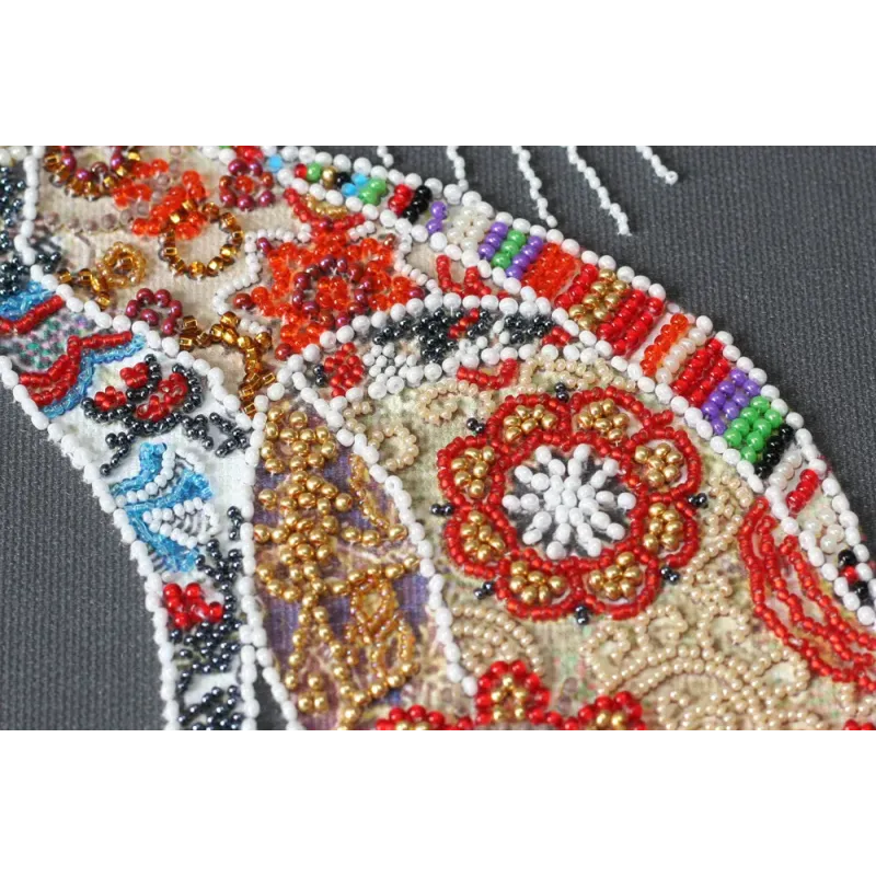 Pagrindinis karoliukų siuvinėjimo rinkinys Katė ir kandis (Dekoro scenos) AAB-794