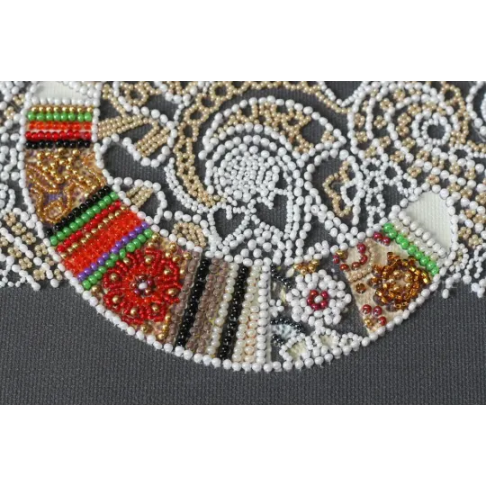 Kit de broderie de perles principal Chat et papillon de nuit (Scènes de décoration) Abris Art AB-794