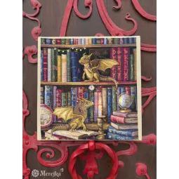 Cross stitch kit "The Moth Hunters" 37x39 cm SK266