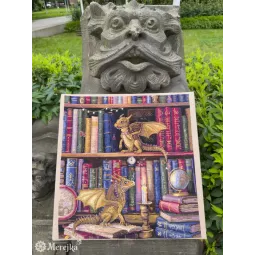 Cross stitch kit "The Moth Hunters" 37x39 cm SK266