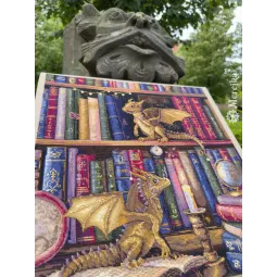 Набор для вышивания крестиком "The Moth Hunters" 37x39 см SK266