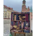 Набор для вышивания крестиком "The Moth Hunters" 37x39 см SK266