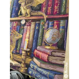 Cross stitch kit "The Moth Hunters" 37x39 cm SK266