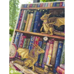 Cross stitch kit "The Moth Hunters" 37x39 cm SK266