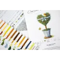 Cross Stitch Kit "The Tree of Love" 18 x 31 cm SB7051