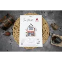 Cross Stitch Kit "Welcome to Coffee!" 18 x 20 cm SB1427