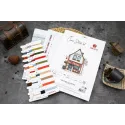 Cross Stitch Kit "Welcome to Coffee!" 18 x 20 cm SB1427