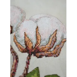 Cross-stitch kit. Shopper bag "Lightness of Being" 38 x 42 cm AAHB-001