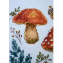Kit de point de croix "Collection Forest" 19 x 29 cm AAH-290