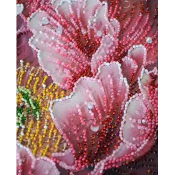Main Bead Embroidery Kit "Dew's Kiss" 23x23 cm AAB-951