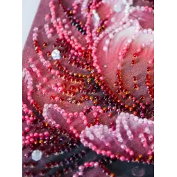 Kit de broderie de perles principales "Le baiser de Dew" 23x23 cm AAB-951