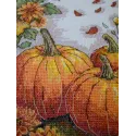 Kit de point de croix "Palette de jardin d'automne" 16x24 cm AAH-289