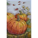 Kit de point de croix "Palette de jardin d'automne" 16x24 cm AAH-289
