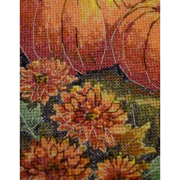 Kreuzstich-Set "Herbstgarten-Palette" 16x24 cm AAH-289