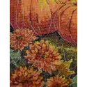 Kit de point de croix "Palette de jardin d'automne" 16x24 cm AAH-289