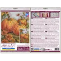 Kit de point de croix "Palette de jardin d'automne" 16x24 cm AAH-289