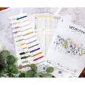 Kit de point de croix « Summer Bloom » 36x17cm SLETIL8094