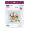 Kit de point de croix "Le temps de la couture" 30x30 cm SR2280