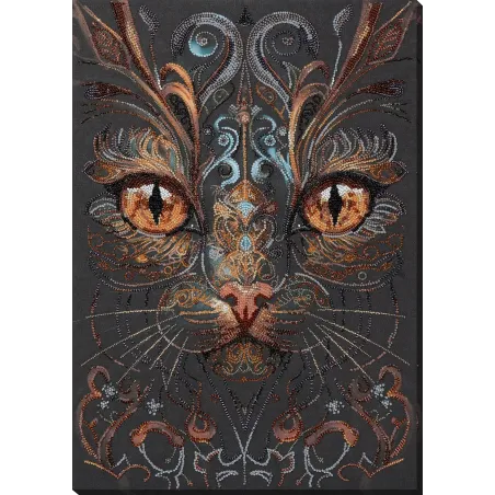 Kit de broderie perlée principale L'apparence d'une sorcière (Scènes déco) Abris Art AAB-900