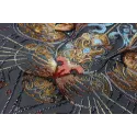 Hauptperlenstickerei-Set Der Blick einer Hexe (Deco Scenes) Abris Art AB-900