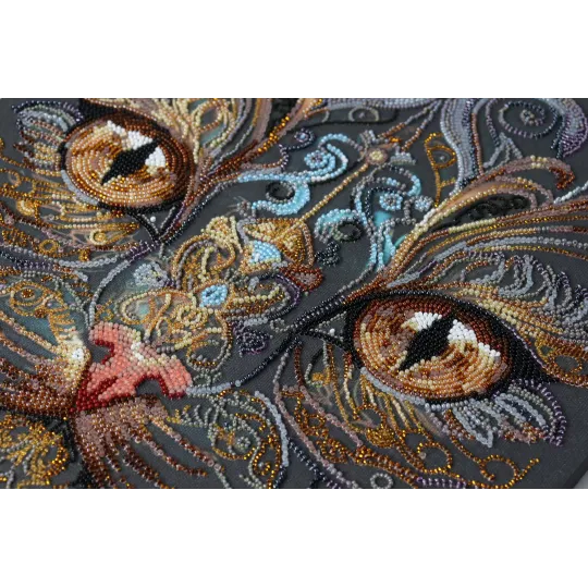 Hauptperlenstickerei-Set Der Blick einer Hexe (Deco Scenes) Abris Art AB-900