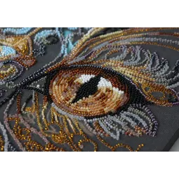 Основной набор для вышивки бисером Взгляд ведьмы (Деко Сцены) Abris Art AB-900