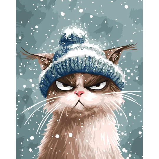 Paint by Numbers kit "Winter has come" 40x50 cm H235 0326