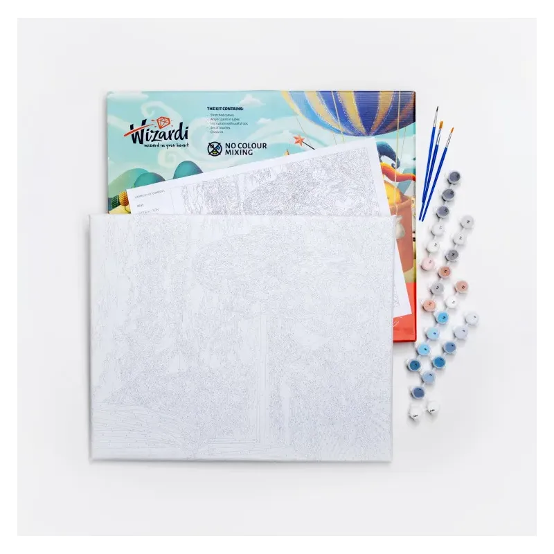 Paint by Numbers kit "Winter has come" 40x50 cm H235 0326