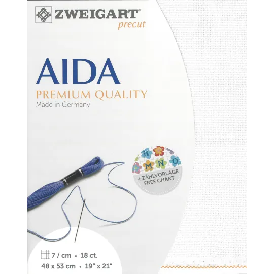 Precut Fein-Aida 48x53 cm 37931004853